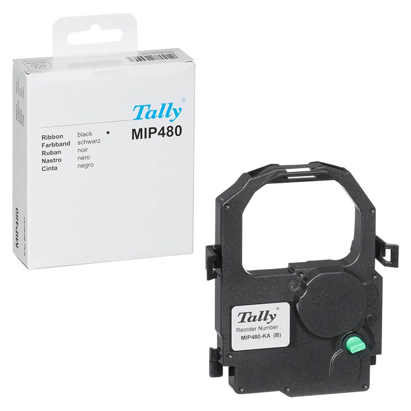 Tally Farbband Nylon schwarz (MIP480-KA)