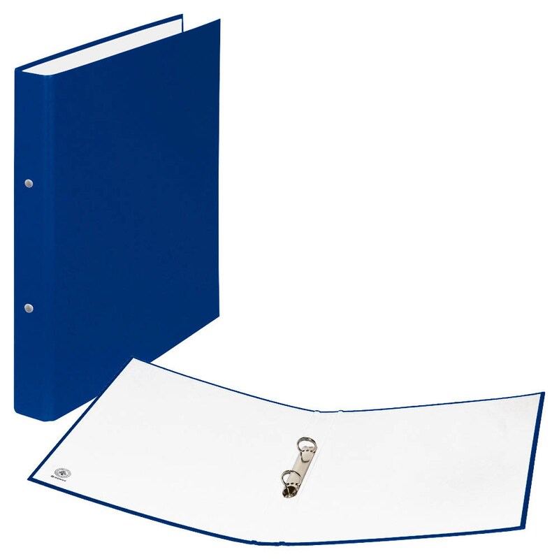 DONAU Ringbuch 2-Ringe blau 2,5 cm DIN A4, 1 St.