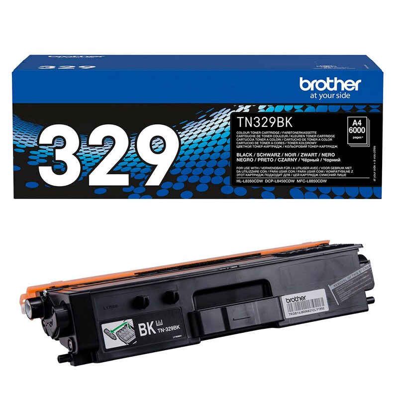 Brother Toner-Kit schwarz HC plus (TN-329BK)