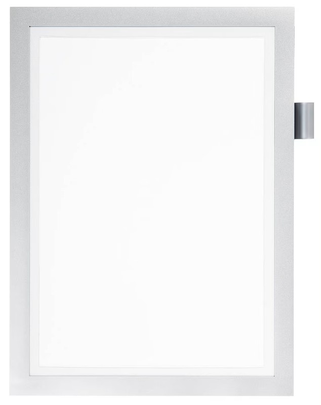 DURABLE Magnetrahmen selbstklebend DURAFRAME NOTE silber A4, 1 St.