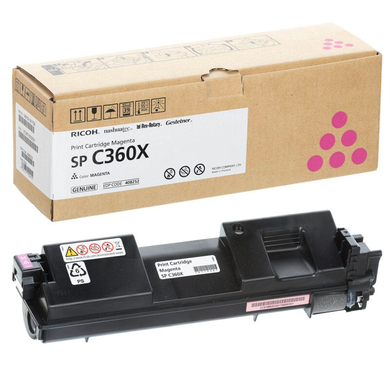 Ricoh Toner-Kit magenta HC plus (408252, SP-C360X)