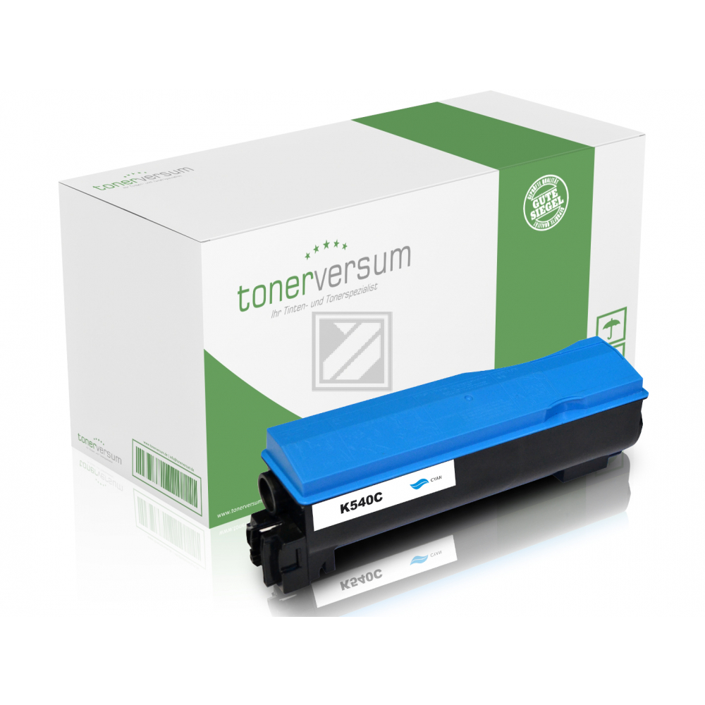 Tonerversum Toner-Kit cyan (102580) ersetzt TK-540C