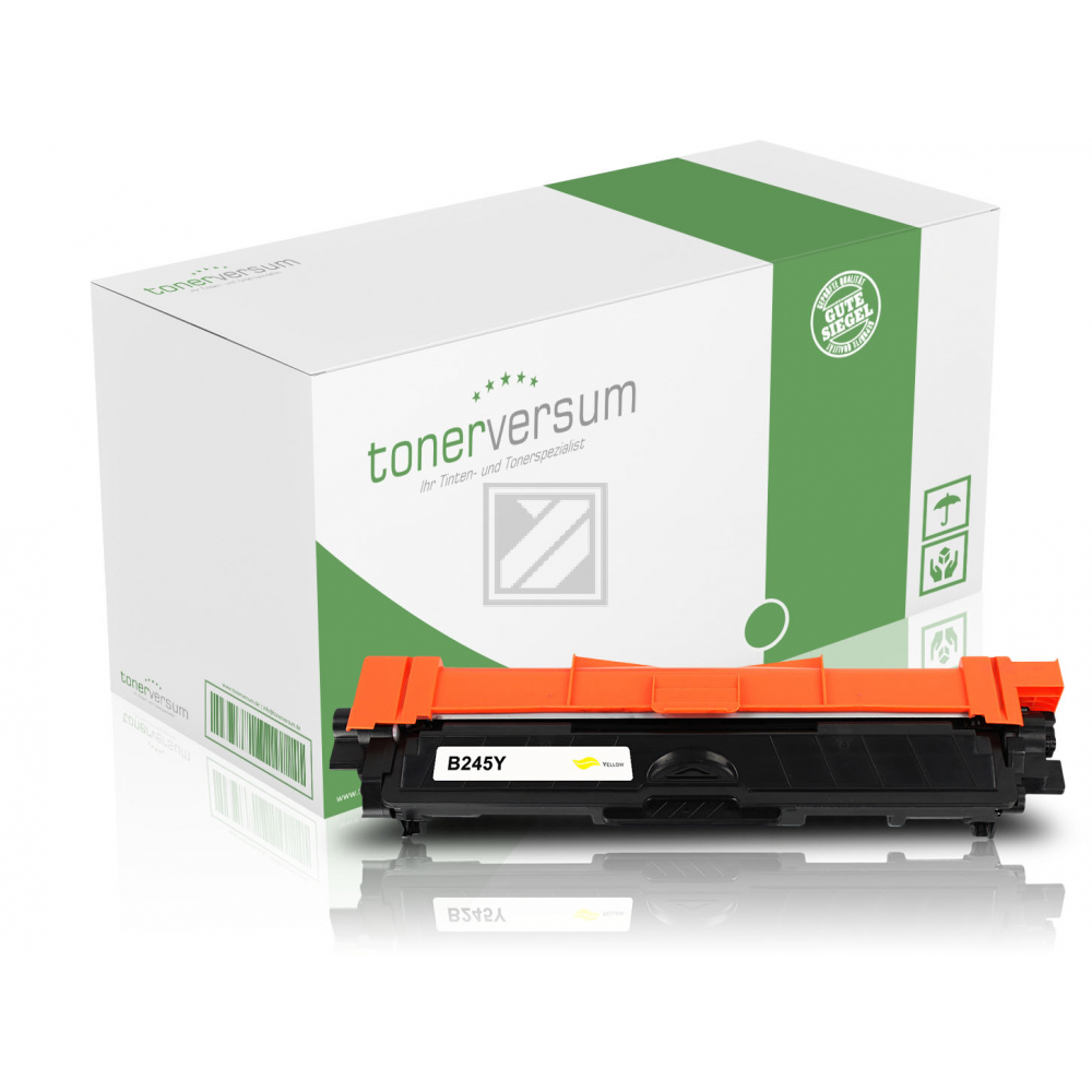 Tonerversum Toner-Kit gelb HC (100942) ersetzt TN-245Y