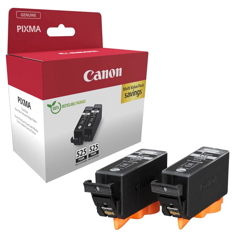 4529B017 CANON PGI525PGBK Pixma Tinte (2) black w/o SEC Cardboard 2x19ml