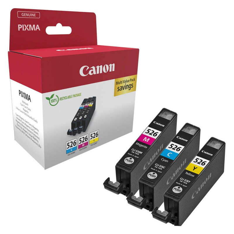 Canon Tintenpatrone gelb, magenta, cyan (4541B018)