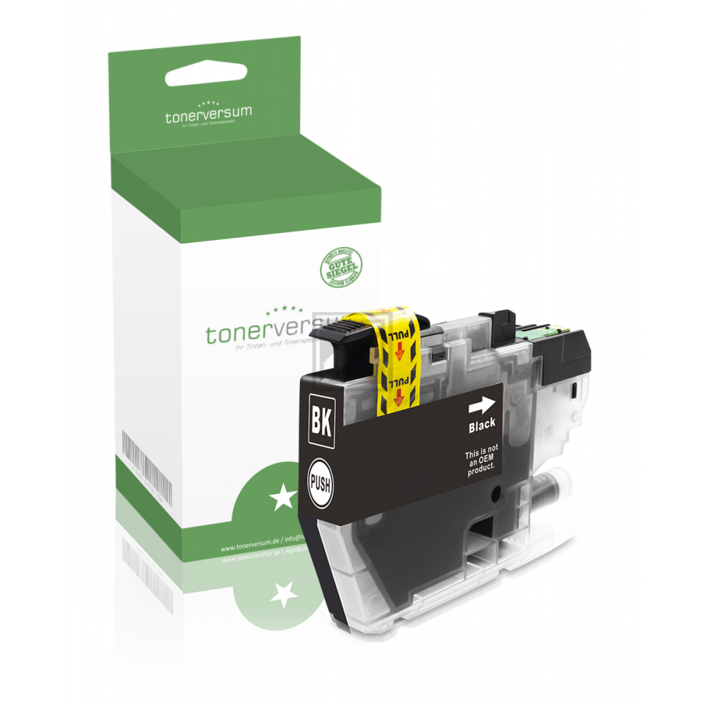 Tonerversum Tintenpatrone schwarz (TV105034) ersetzt LC-3211BK