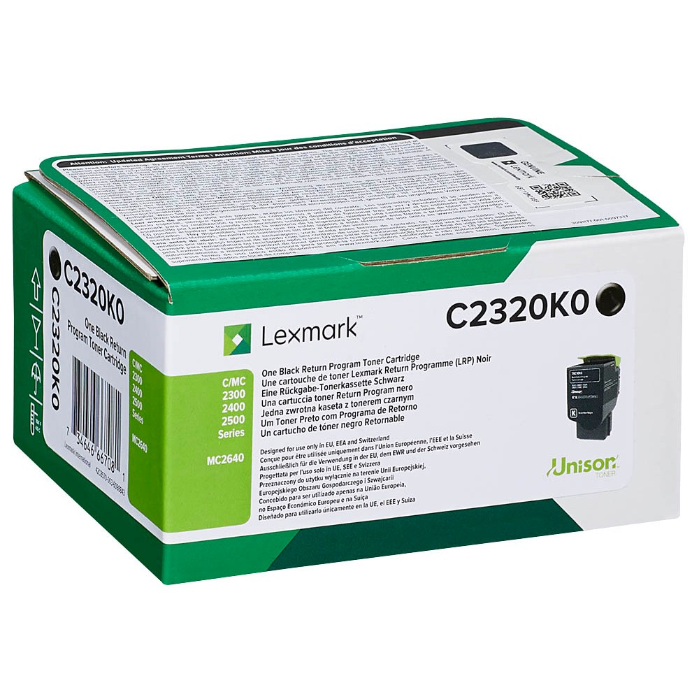 Lexmark C2320K0 Toner Black