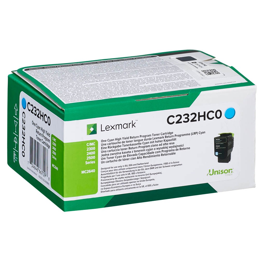 Lexmark C232HC0 Toner Cyan