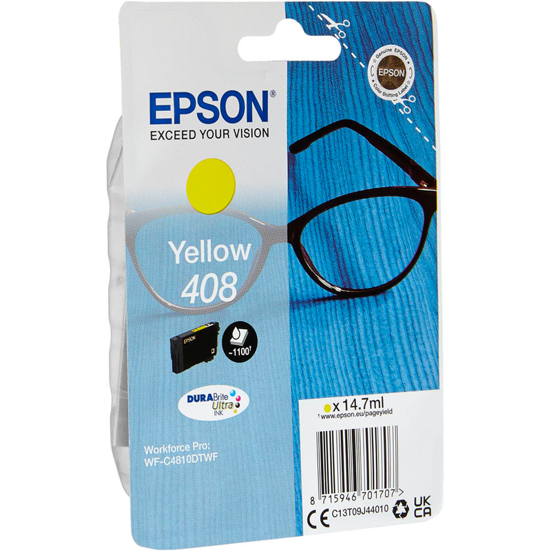 Epson Tintenpatrone magenta (C13T09J44010, 408L)