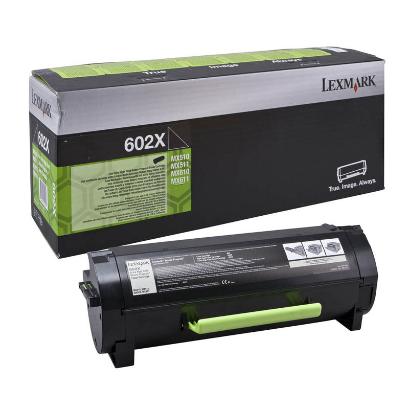 Lexmark Toner-Kartusche Return schwarz HC plus (60F2X00, 602X)