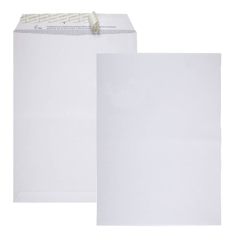 BONG Versandtaschen TopSTAR DIN C4 ohne Fenster weiß 250 St.