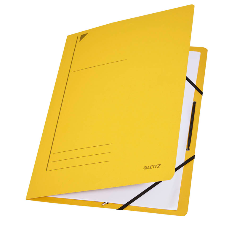 LEITZ Eckspanner 3980 DIN A4 gelb, 1 St.
