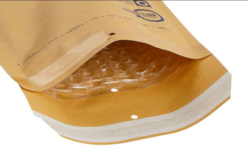 aroFOL® CLASSIC Luftpolstertaschen 2/B braun für DIN A6, 200 St.