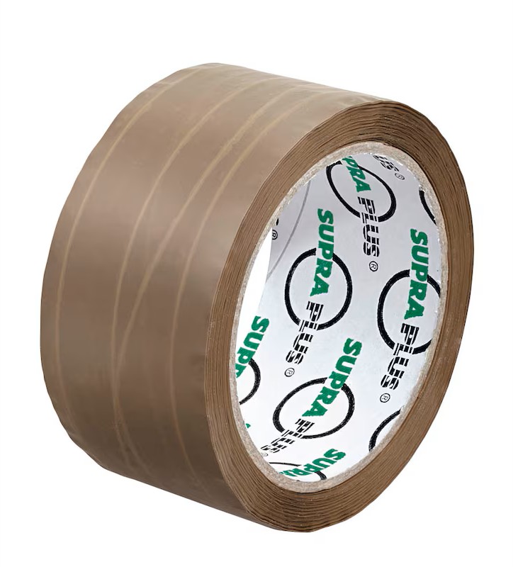SUPRA Packband SUPRAPLUS fadenverstärkt braun 50,0 mm x 50,0 m 1 Rolle