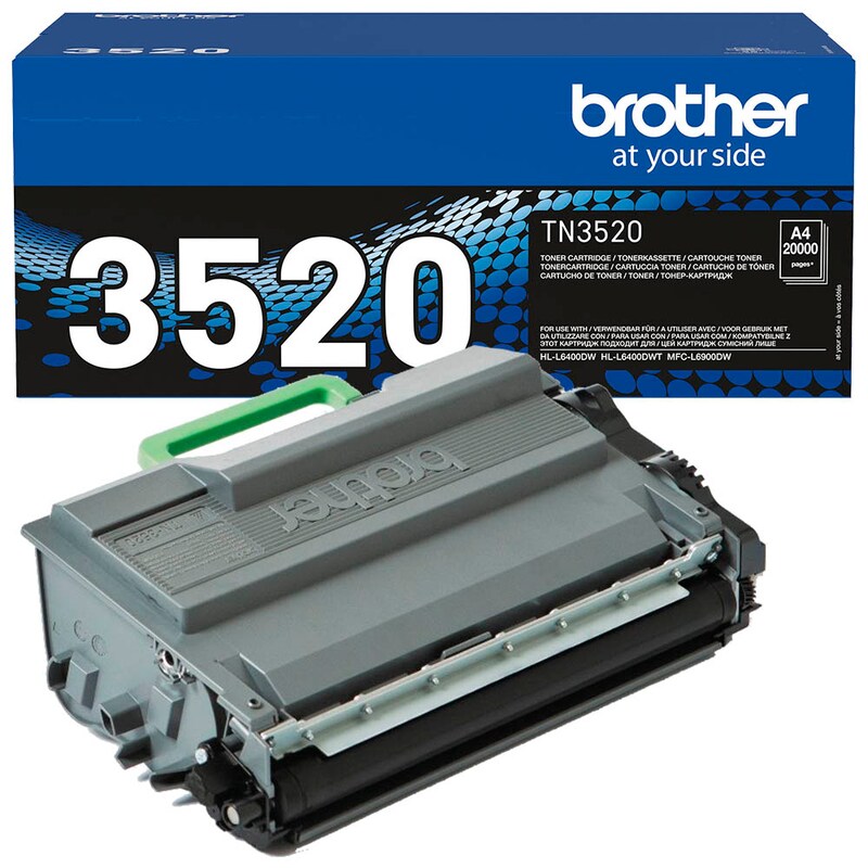 Brother Toner-Kit schwarz HC plus + (TN-3520)