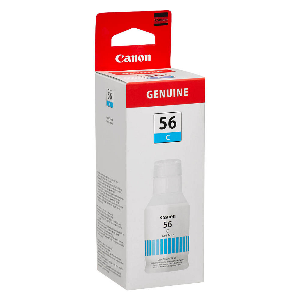 Canon Tintennachfüllfläschchen cyan (4430C001, GI-56C)