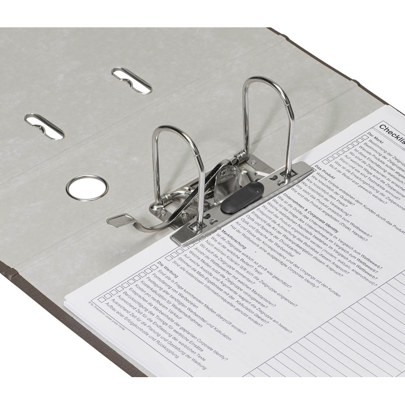 bene No.1 Power Ordner braun Kunststoff 8,0 cm DIN A4, 1 St.