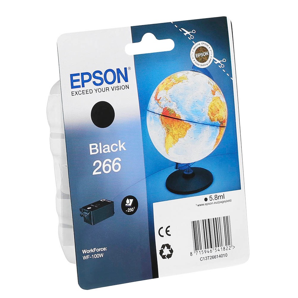 Epson Tintenpatrone schwarz (C13T26614010, T2661)