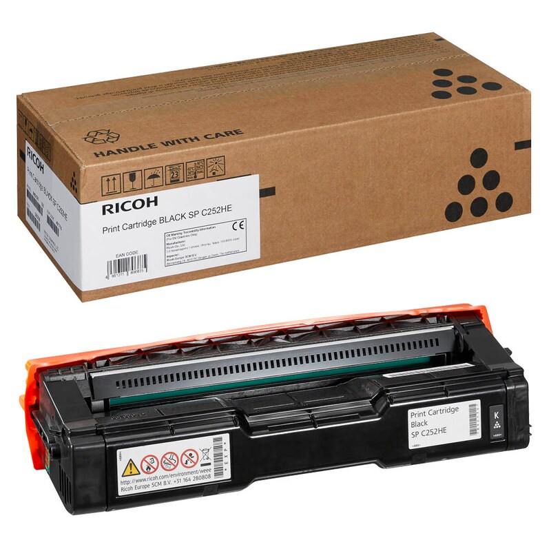 Ricoh Toner-Kartusche schwarz HC (407716, SP-C252HA)