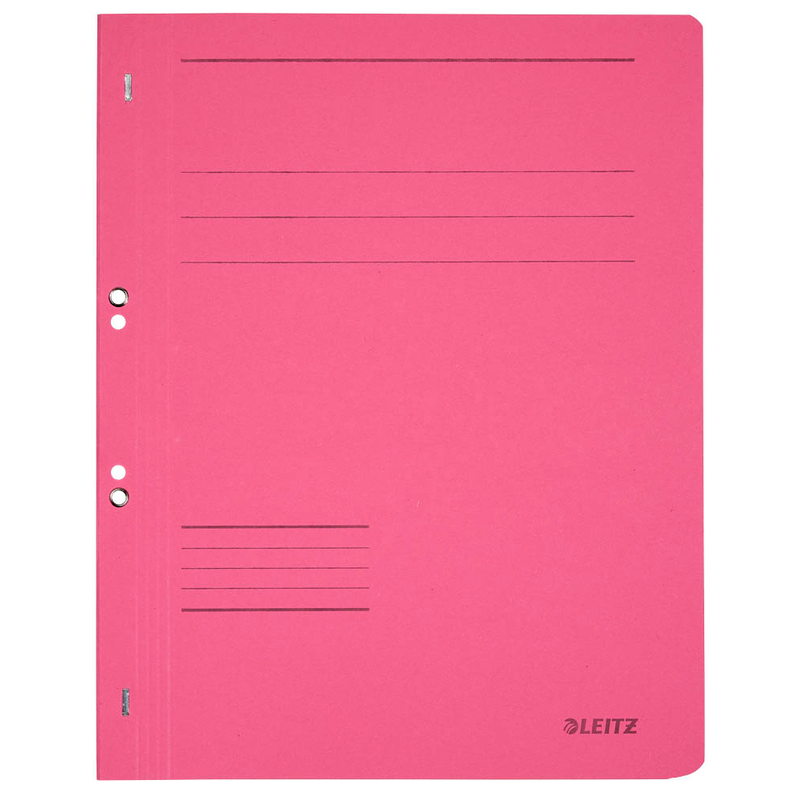 LEITZ Ösenhefter 3742 Karton rot DIN A4, 50 St.