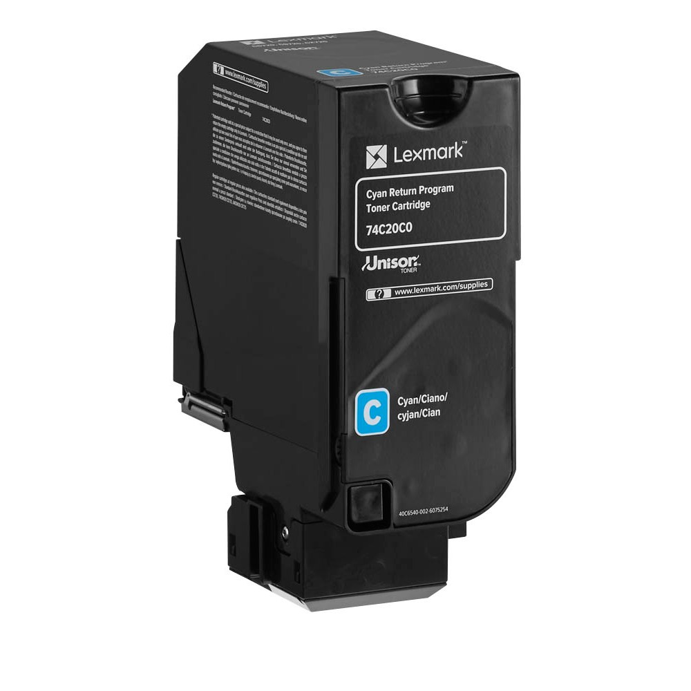 Lexmark 74C20C0 Toner Cyan
