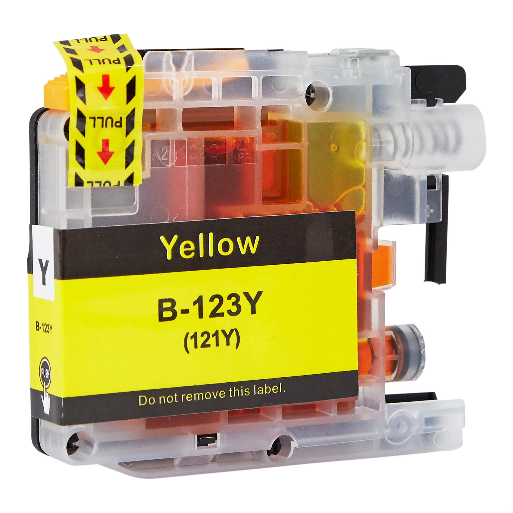 Kompatibel zu Brother LC-123Y Tinte Yellow