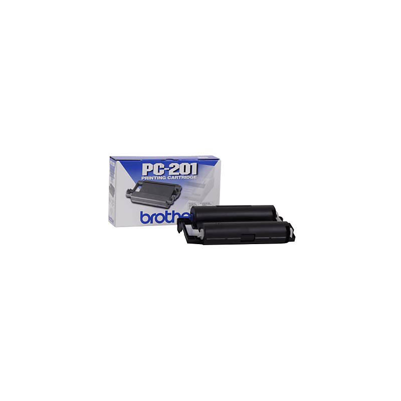 Brother Mehrfachkassette + 1 Thermo-Transfer-Rolle schwarz (PC-201RF)