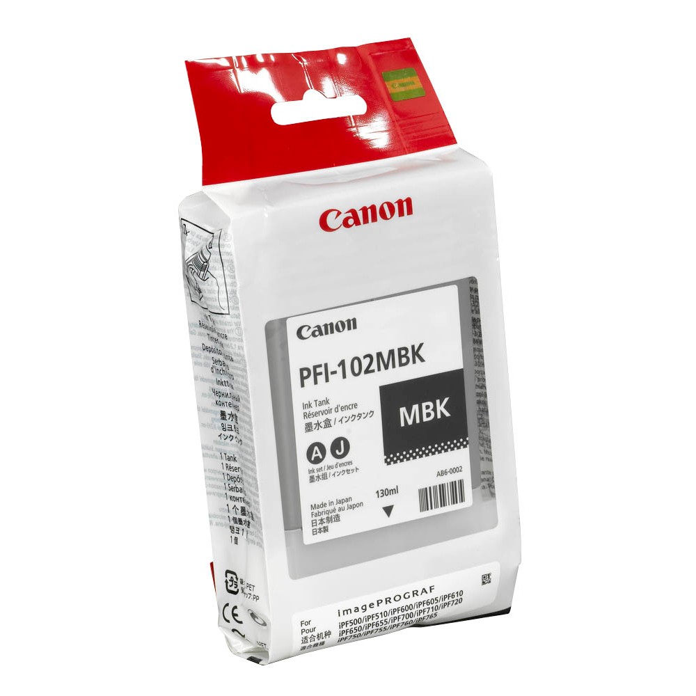 Canon PFI-102MBK / 0894B001 Tinte Matt-Black