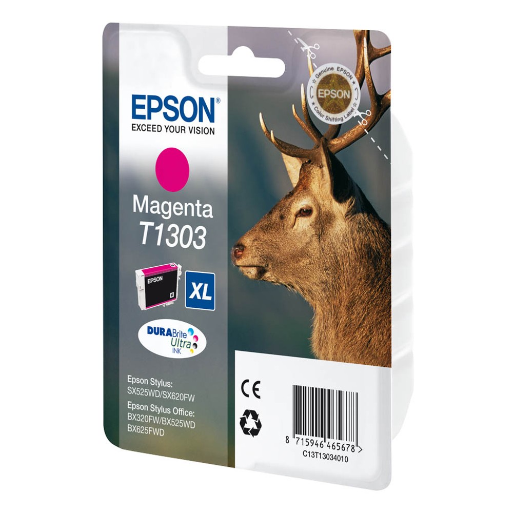 Epson T1303 XL / C13T13034010 Tinte Magenta