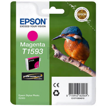 Epson Tintenpatrone magenta (C13T15934010, T1593)