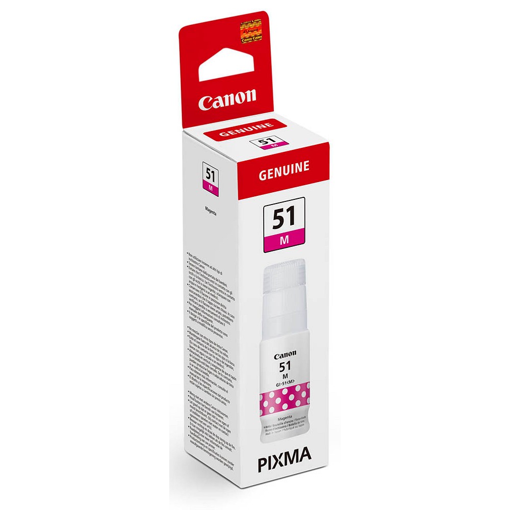 Canon Tintennachfüllfläschchen magenta (4547C001, GI-51M)