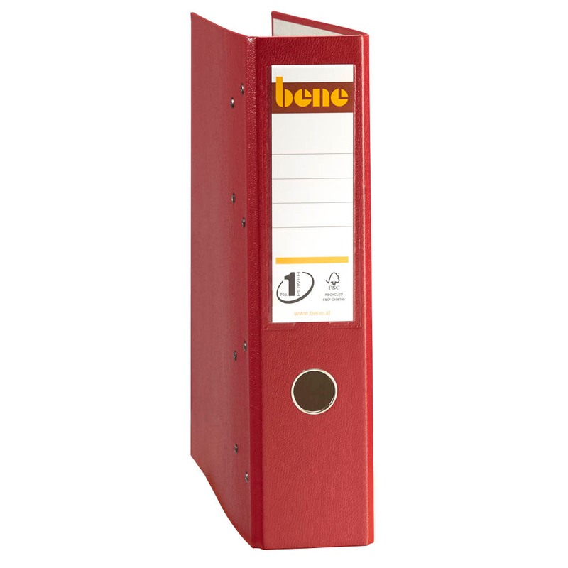 bene Doppelordner rot Karton 7,5 cm, 1 St.
