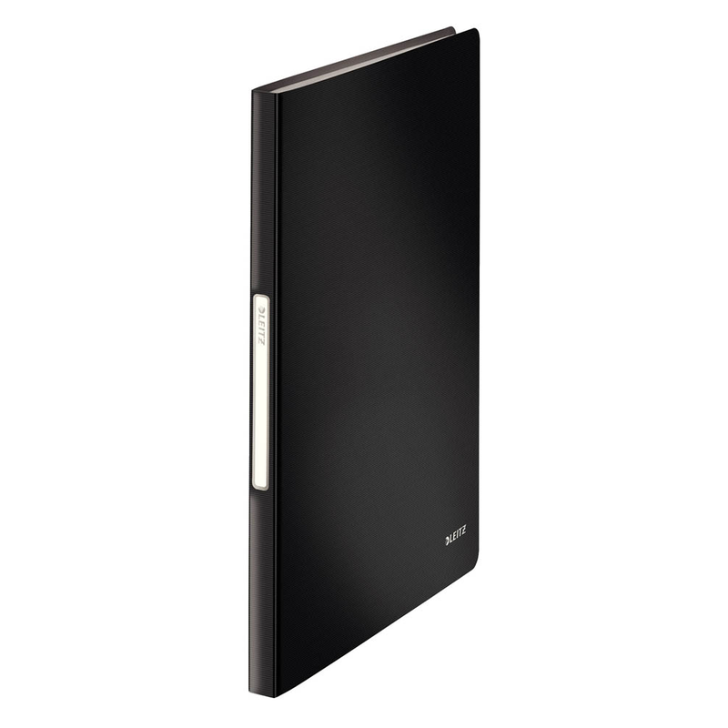 LEITZ Solid Sichtbuch DIN A4, 40 Hüllen schwarz, 1 St.