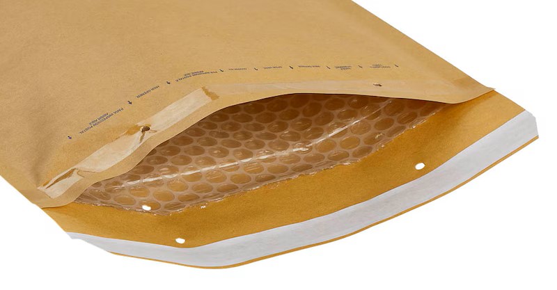 aroFOL® CLASSIC Luftpolstertaschen 7/G braun für DIN A4, 100 St.