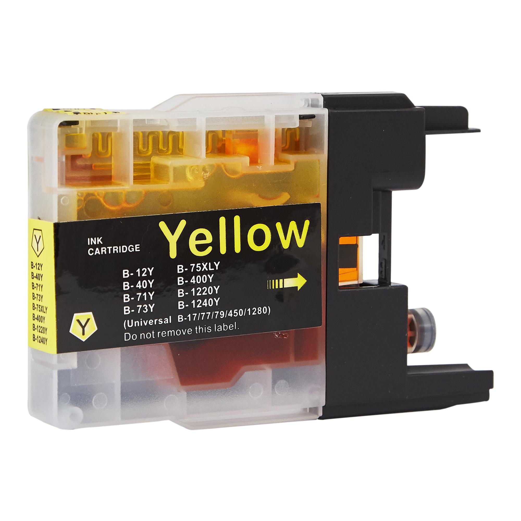 Kompatibel zu Brother LC-1240Y Tinte Yellow