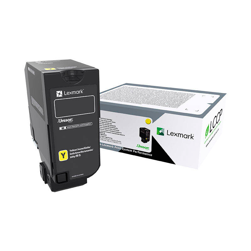 Lexmark Toner-Kit Corporate gelb HC (74C2SYE)