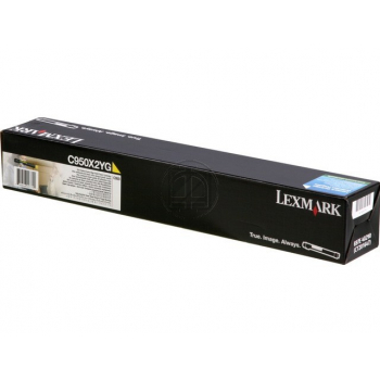 Lexmark Toner-Kit gelb (C950X2YG)