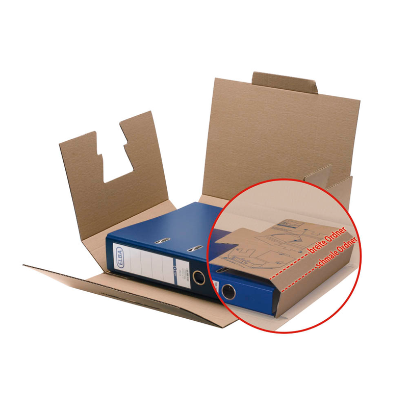 ELBA Ordnerverpackungen tric system 35,7 x 29,3 x 6,1 - 9,1 cm, 20 St.