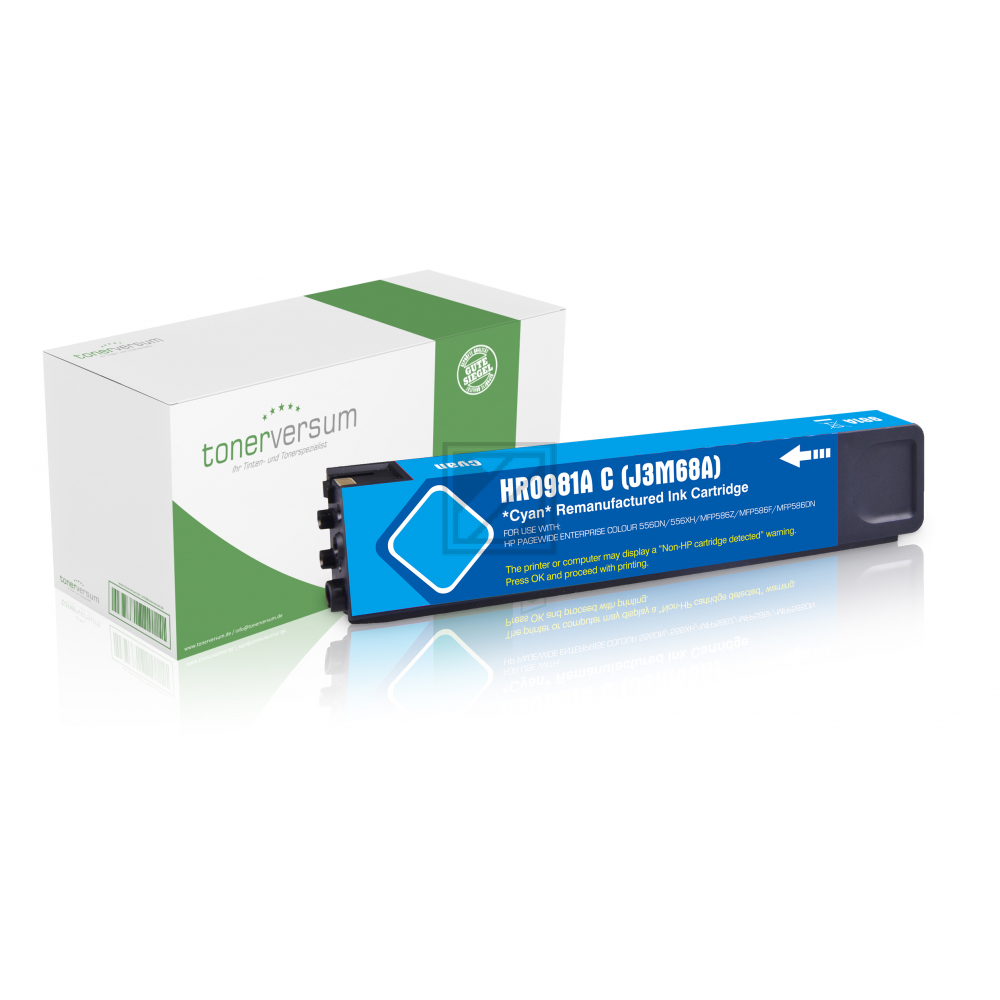 Tonerversum Tintenpatrone cyan (TV104280) ersetzt 981a