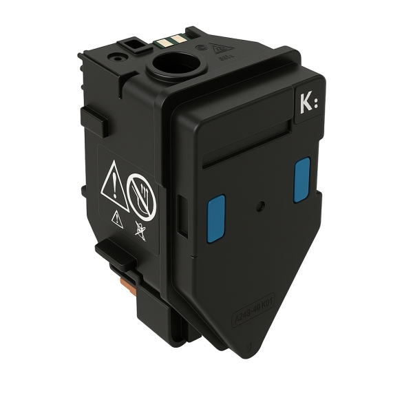 Tonerversum Toner-Kit schwarz (TV120872) ersetzt TNP-79K