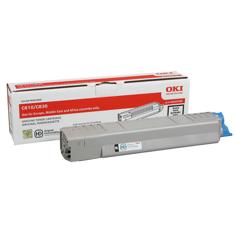 OKI Toner-Kit schwarz (44059108)