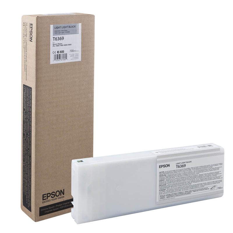 Epson Tintenpatrone schwarz light, light (C13T636900, T6369)