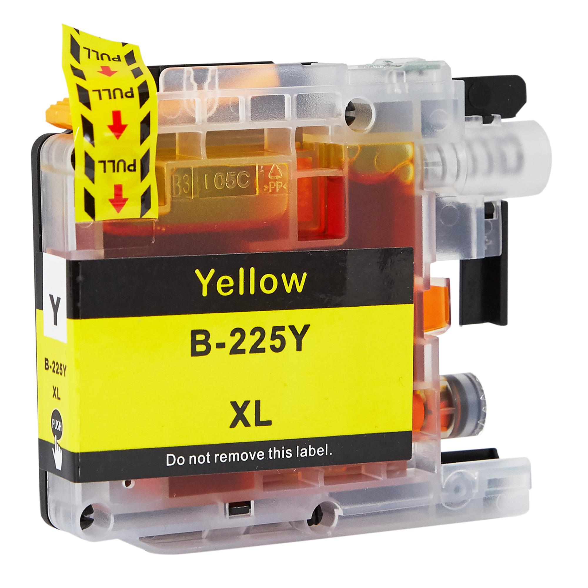 Kompatibel zu Brother LC-225 XL Tinte Yellow
