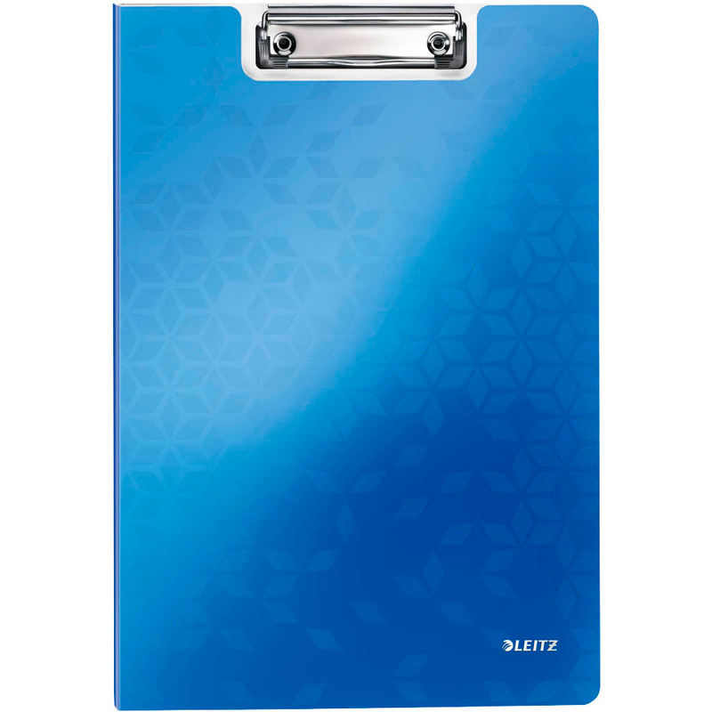 LEITZ Klemmbrettmappe WOW 4199 DIN A4 blau Kunststoff, 1 St.