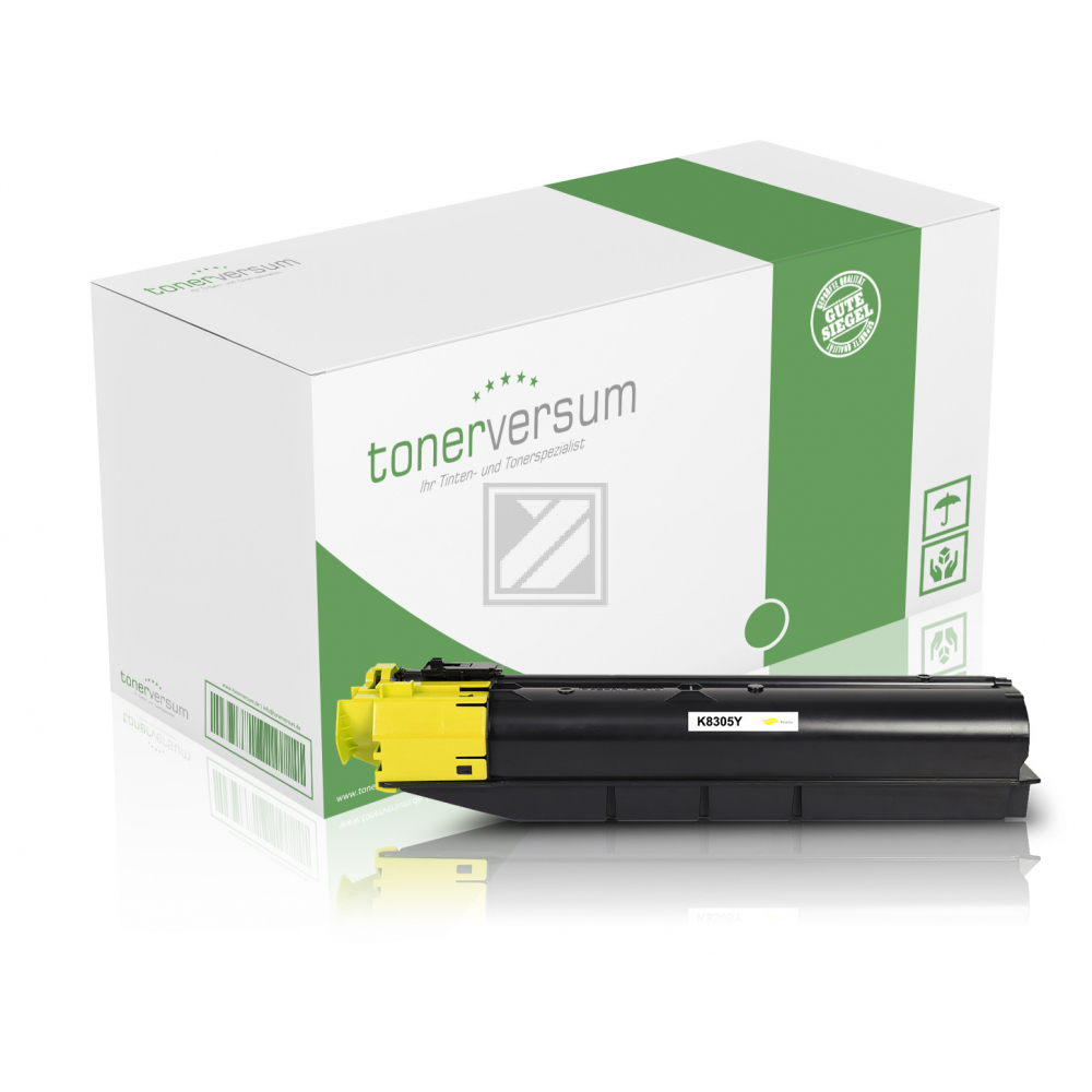 Tonerversum Toner-Kit gelb (101490) ersetzt TK-8305Y