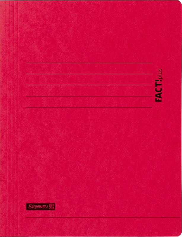 BRUNNEN Jurismappe FACT!plus DIN A4 rot, 1 St.