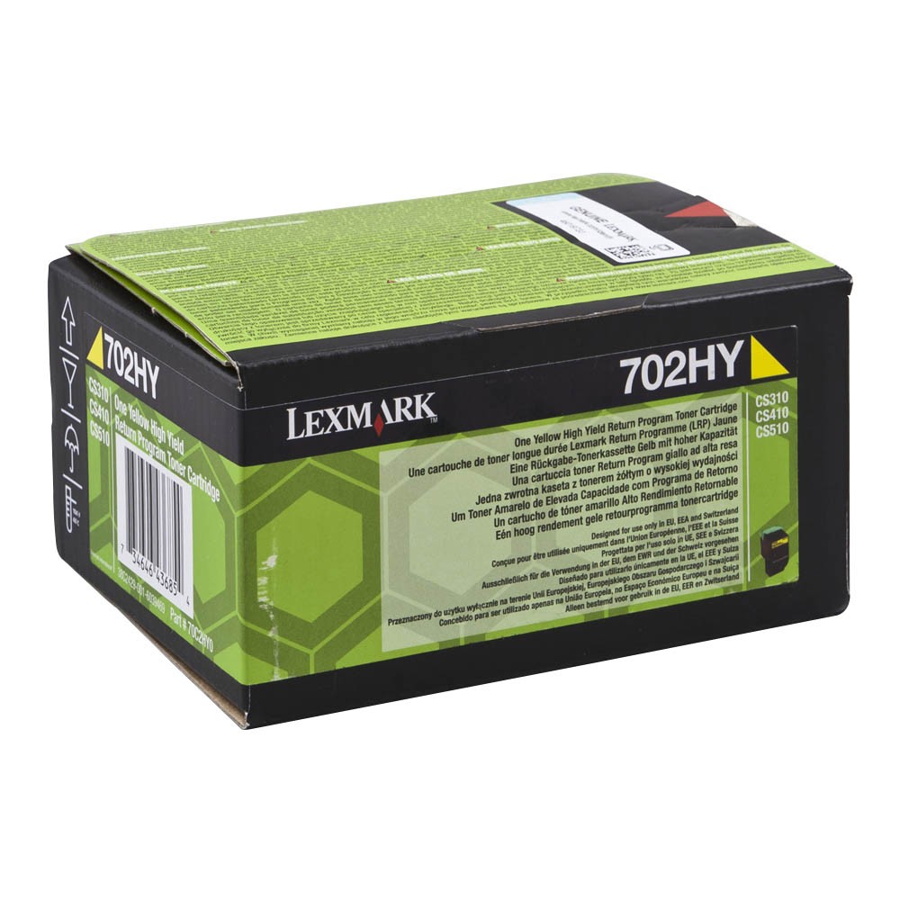 Lexmark 70C2HY0 / 702HY Toner Yellow