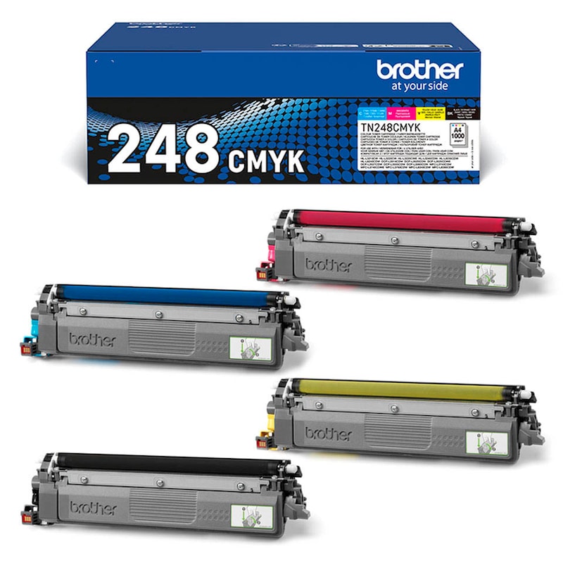 Brother Toner-Kit gelb, magenta, schwarz, cyan SC (TN-248VAL)