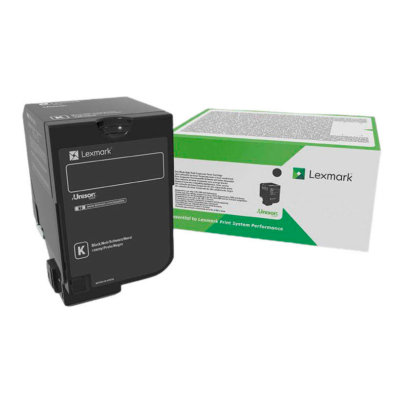 Lexmark Toner-Kit Corporate schwarz HC (74C2SKE)