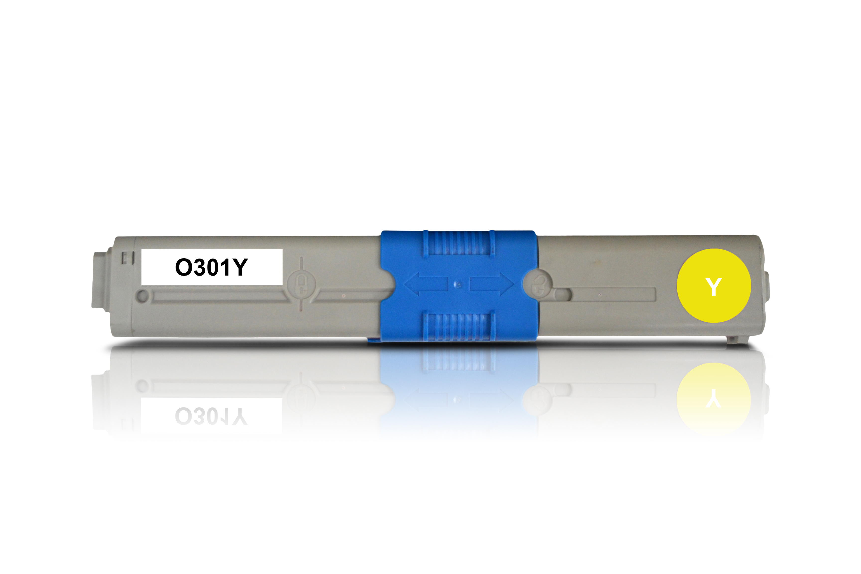 Kompatibel zu OKI C301 / 44973533 Toner Yellow